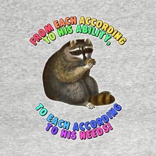 Communist Raccoon T-Shirt